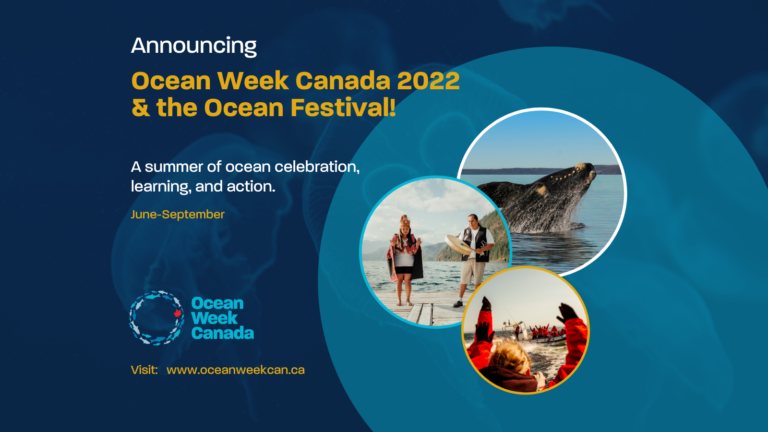Ocean Week Canada announcement