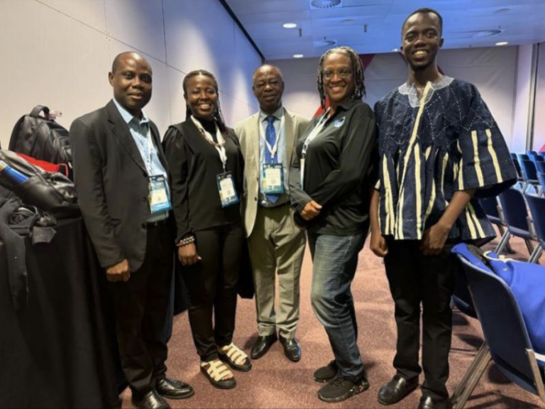 The UN Ocean Decade Ghana Team at UN Ocean Decade. Conference at the SEAWARD Africa Satellite event co-organized by Africa Task Force and ECOP Africa.